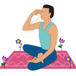 Yogalates breathing techniques for relaxation, stress relief, and improved focus