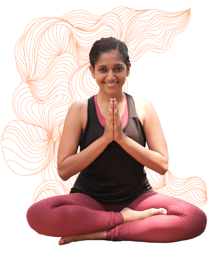 Rashmi Ramesh, certified prenatal and postnatal yoga instructor